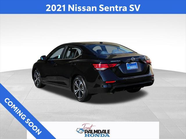 used 2021 Nissan Sentra car, priced at $16,500