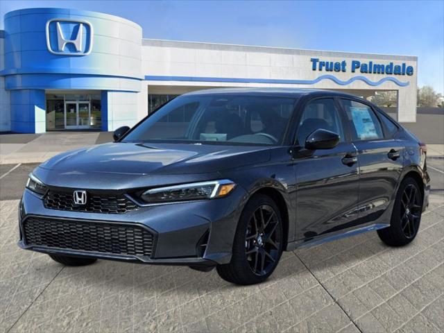 new 2025 Honda Civic Hybrid car, priced at $30,100