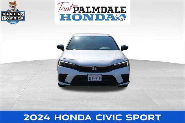 used 2024 Honda Civic car, priced at $25,991