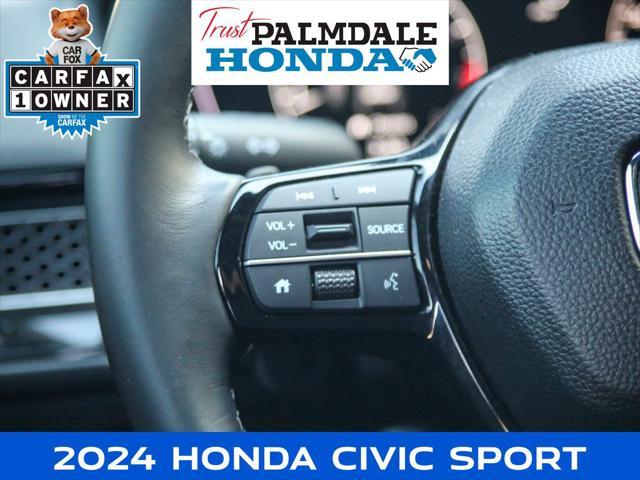 used 2024 Honda Civic car, priced at $25,991
