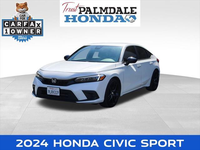 used 2024 Honda Civic car, priced at $25,991