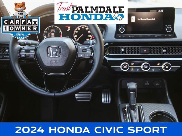 used 2024 Honda Civic car, priced at $25,991