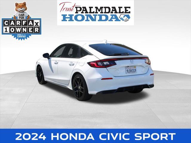 used 2024 Honda Civic car, priced at $25,991