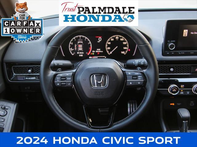 used 2024 Honda Civic car, priced at $25,991