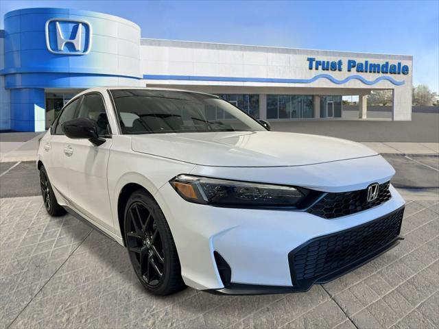 new 2025 Honda Civic car, priced at $29,055
