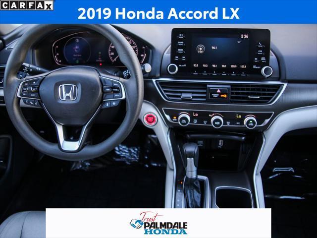 used 2019 Honda Accord car, priced at $19,791