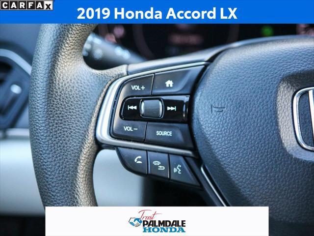 used 2019 Honda Accord car, priced at $19,791