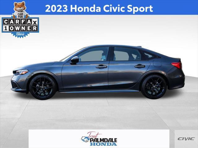 used 2023 Honda Civic car, priced at $25,991