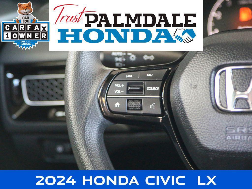 used 2024 Honda Civic car, priced at $23,728
