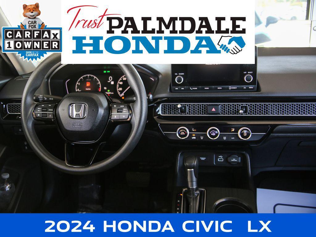 used 2024 Honda Civic car, priced at $23,728