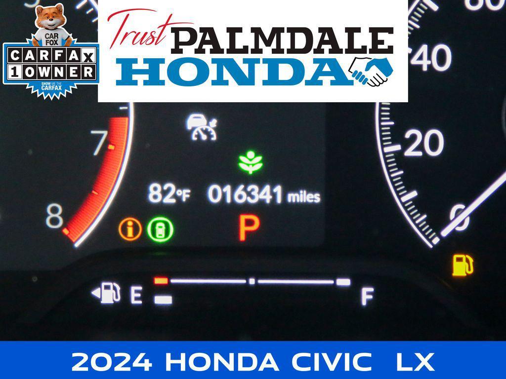 used 2024 Honda Civic car, priced at $23,728