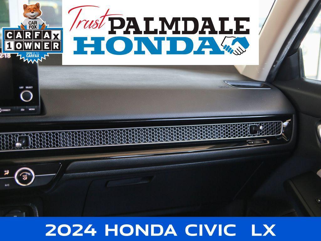 used 2024 Honda Civic car, priced at $23,728