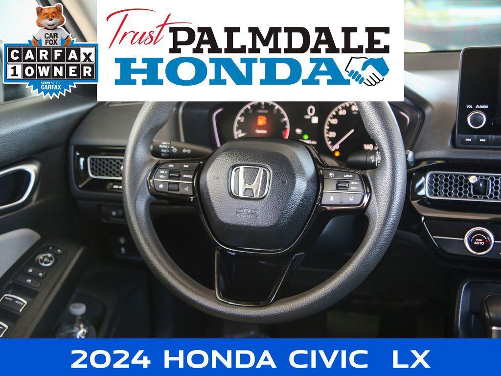 used 2024 Honda Civic car, priced at $23,728