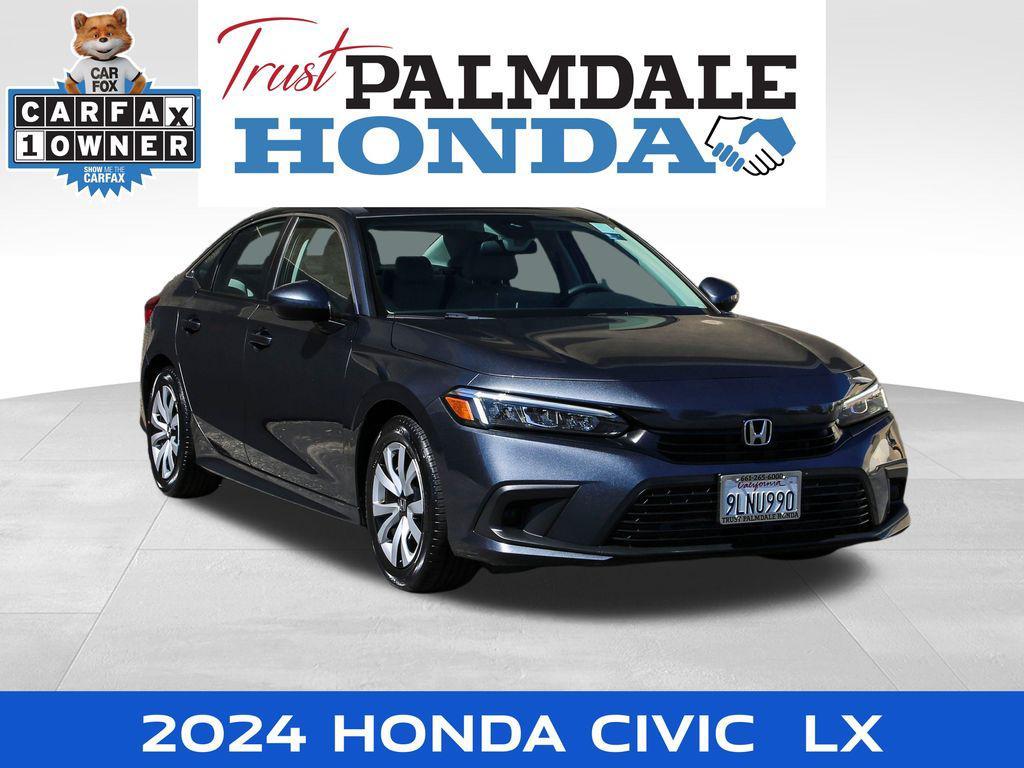 used 2024 Honda Civic car, priced at $23,728