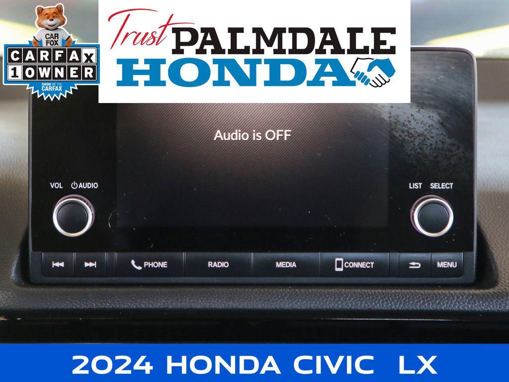 used 2024 Honda Civic car, priced at $23,728