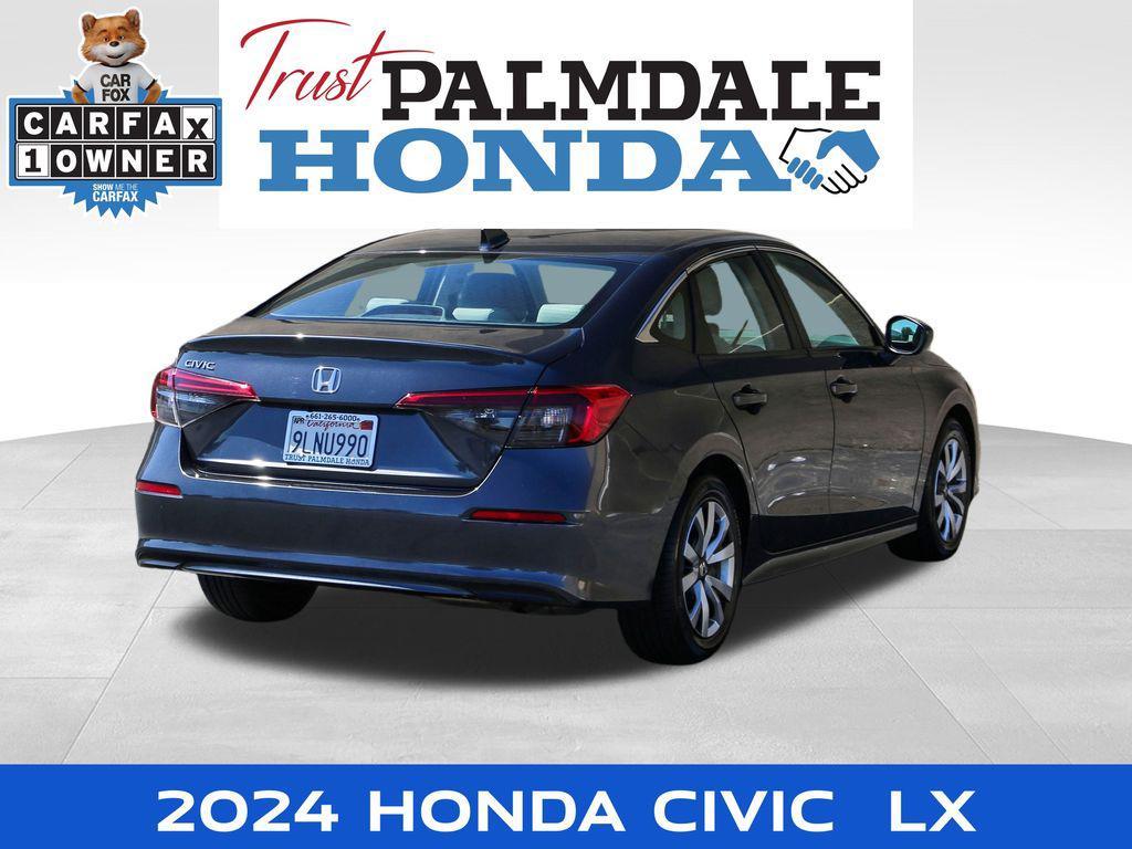 used 2024 Honda Civic car, priced at $23,728