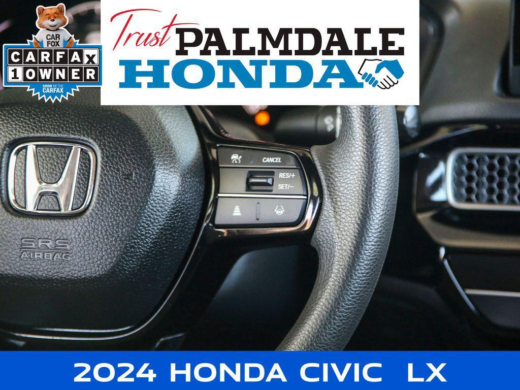 used 2024 Honda Civic car, priced at $23,728