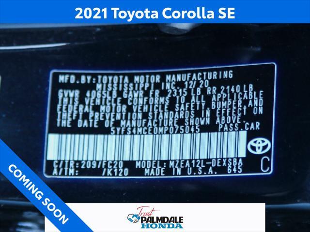 used 2021 Toyota Corolla car