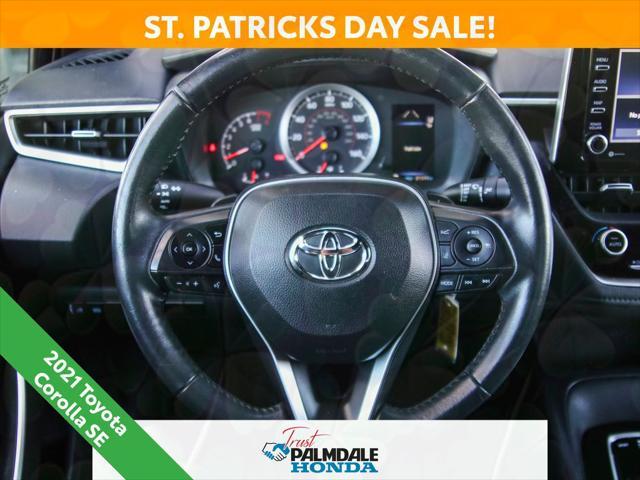 used 2021 Toyota Corolla car, priced at $18,500