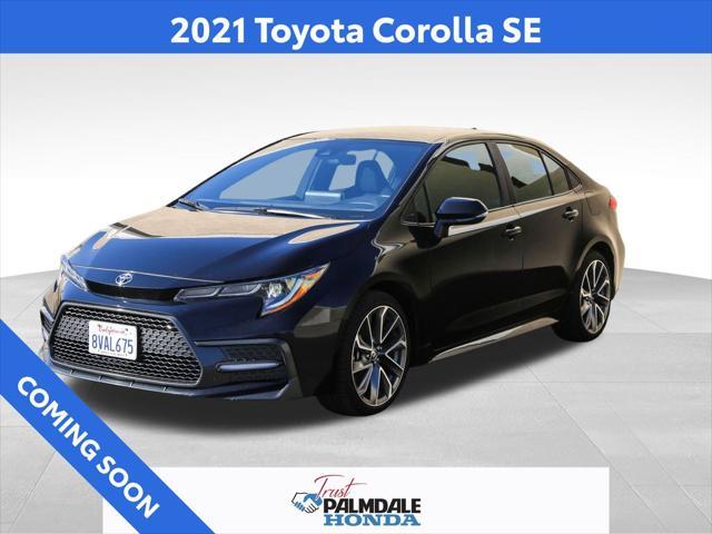 used 2021 Toyota Corolla car