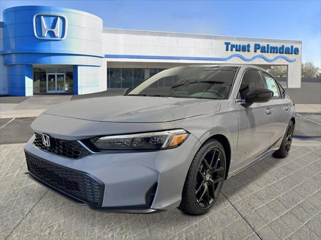 new 2025 Honda Civic car, priced at $29,055