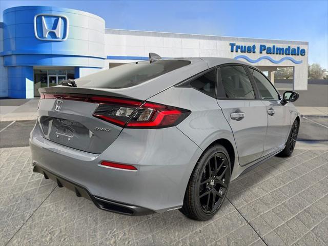new 2025 Honda Civic car, priced at $29,055