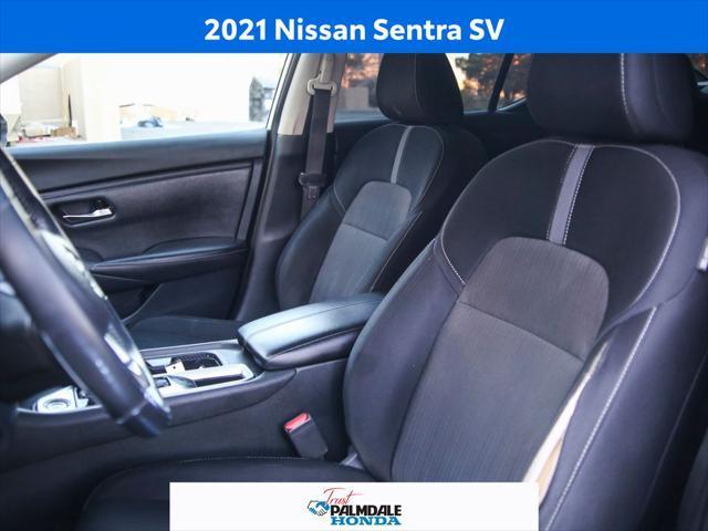 used 2021 Nissan Sentra car, priced at $17,000