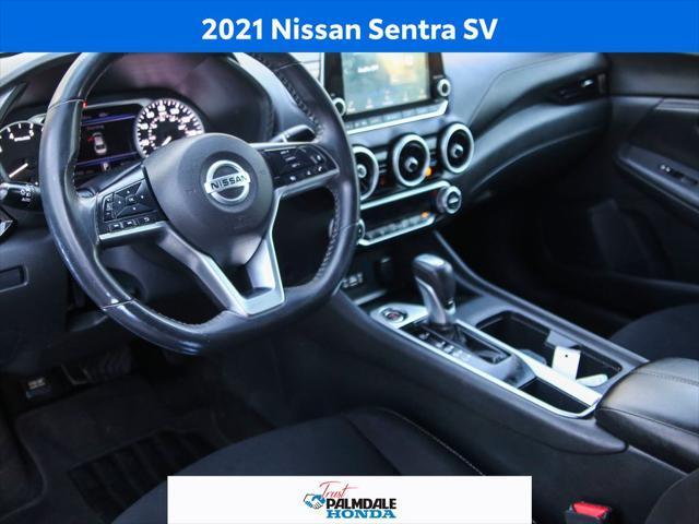 used 2021 Nissan Sentra car, priced at $17,000