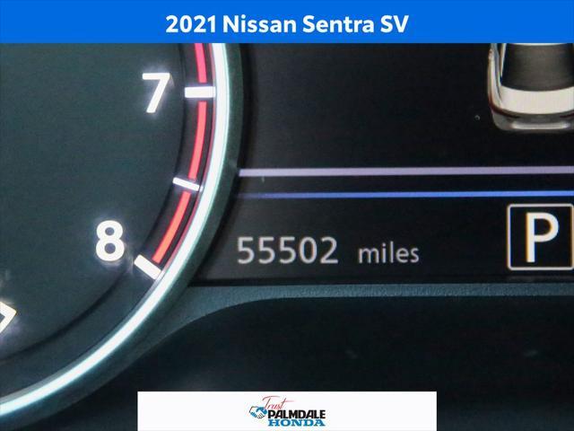 used 2021 Nissan Sentra car, priced at $17,000