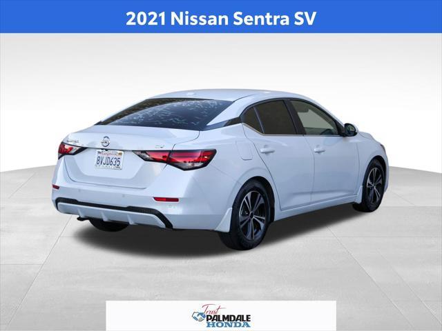 used 2021 Nissan Sentra car, priced at $17,000