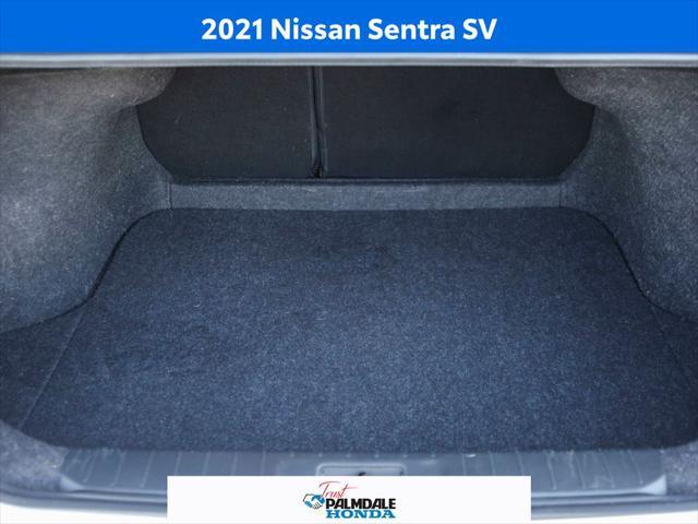 used 2021 Nissan Sentra car, priced at $17,000