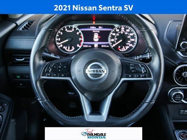 used 2021 Nissan Sentra car, priced at $17,000