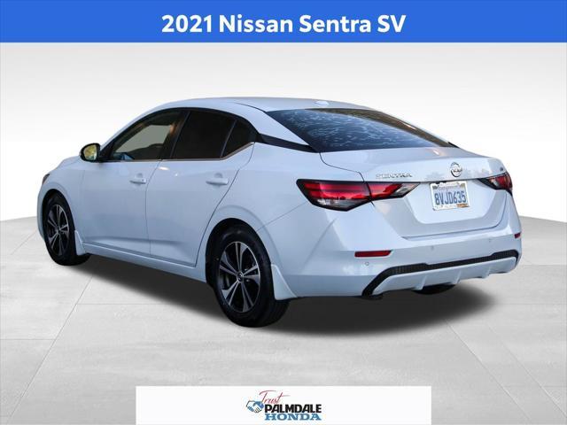 used 2021 Nissan Sentra car, priced at $17,000