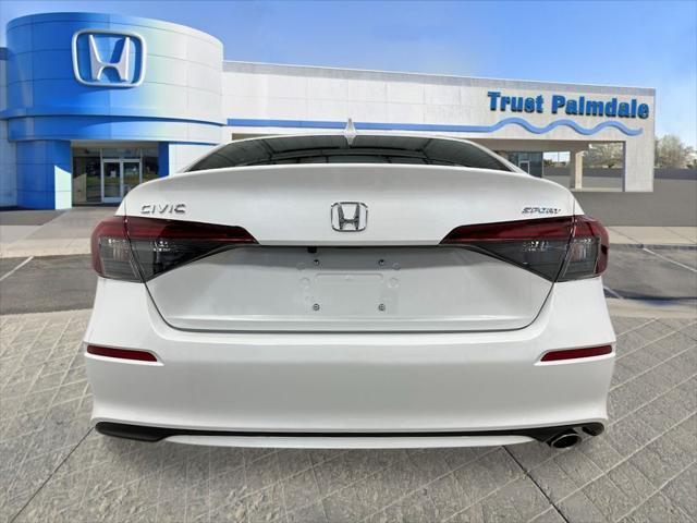 new 2025 Honda Civic car, priced at $27,855