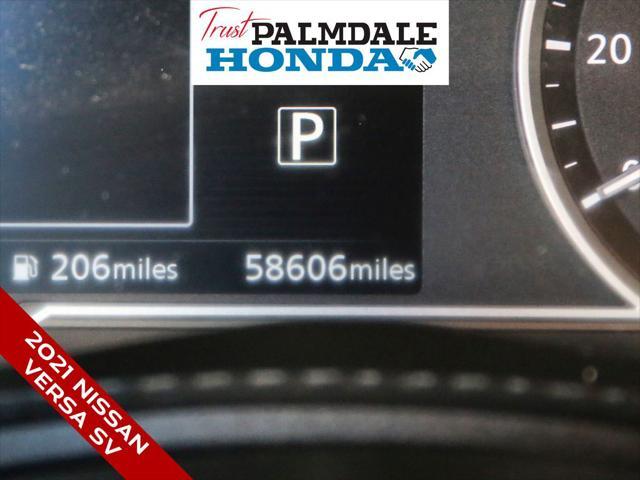 used 2021 Nissan Versa car, priced at $14,691