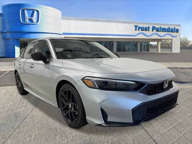 new 2025 Honda Civic car, priced at $27,400