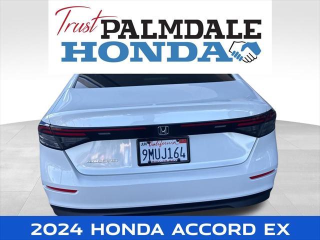 used 2024 Honda Accord car, priced at $26,923