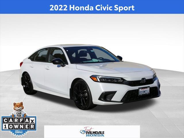 used 2022 Honda Civic car, priced at $21,991