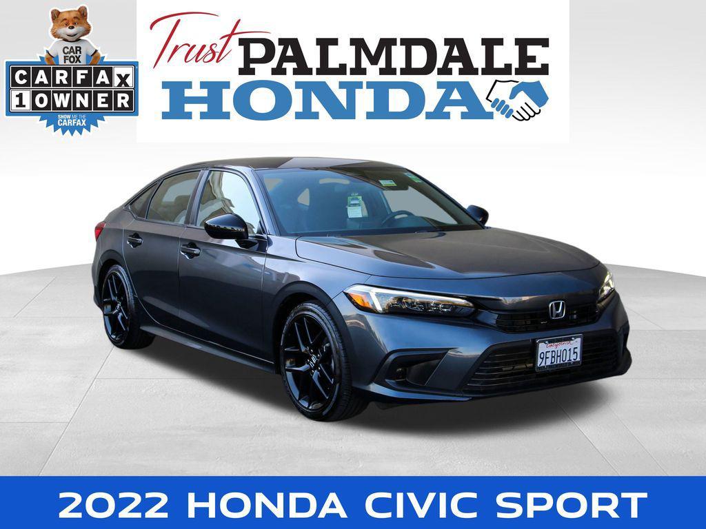 used 2022 Honda Civic car, priced at $24,105