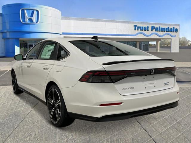 new 2025 Honda Accord Hybrid car, priced at $35,260