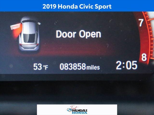 used 2019 Honda Civic car, priced at $19,194