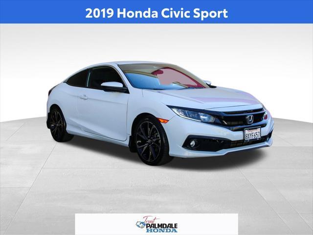 used 2019 Honda Civic car, priced at $19,194