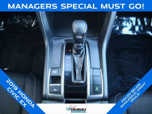 used 2019 Honda Civic car, priced at $16,991