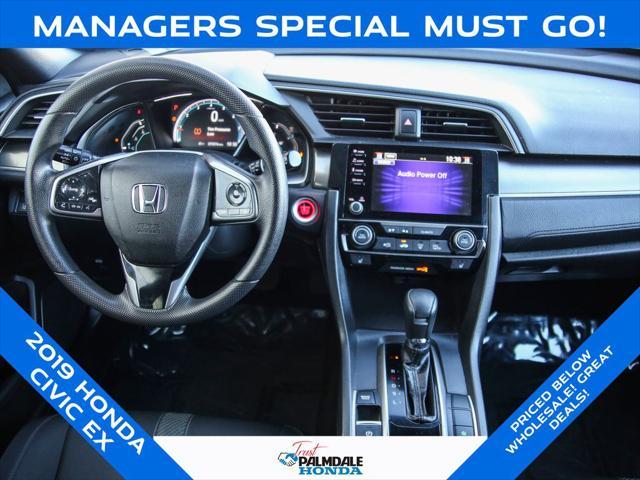 used 2019 Honda Civic car, priced at $16,991