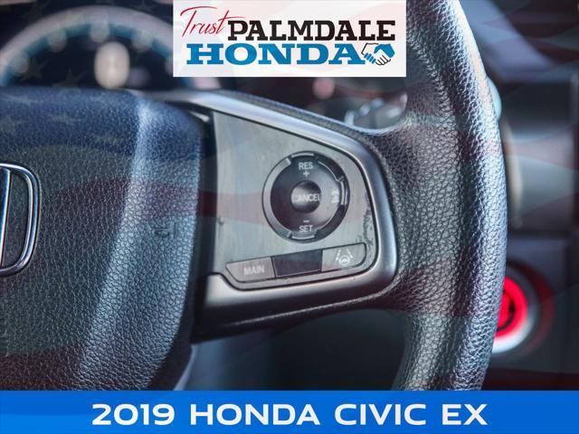 used 2019 Honda Civic car, priced at $18,795