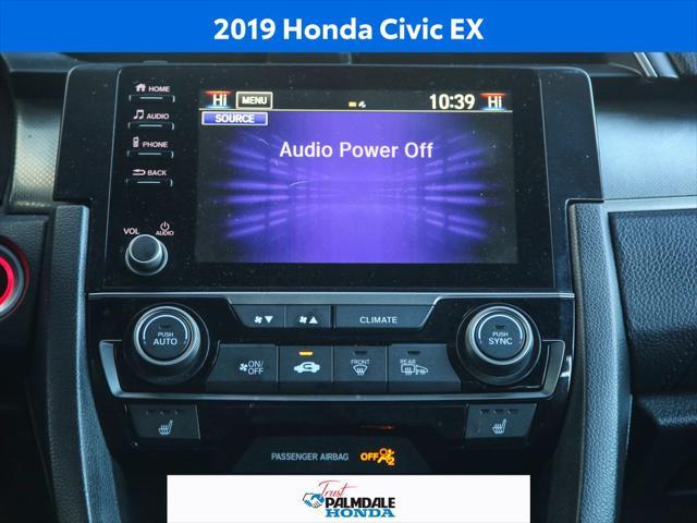 used 2019 Honda Civic car, priced at $20,123