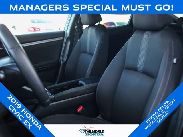 used 2019 Honda Civic car, priced at $16,991