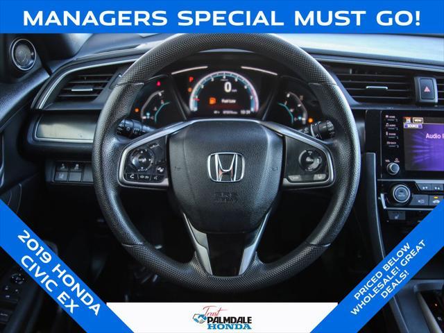 used 2019 Honda Civic car, priced at $16,991
