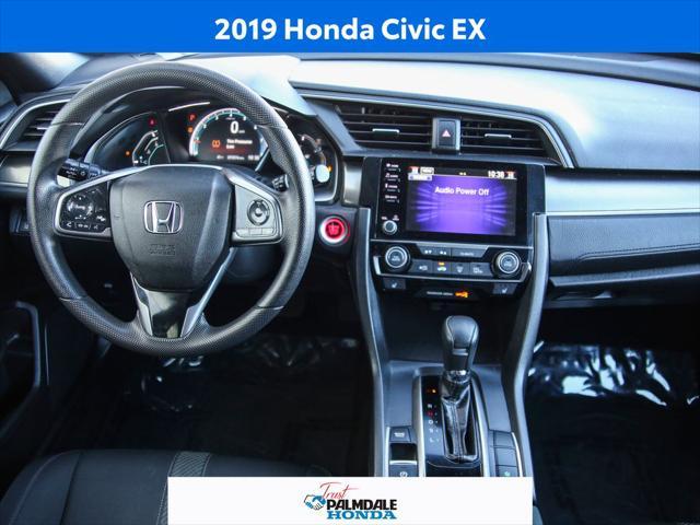 used 2019 Honda Civic car, priced at $20,123