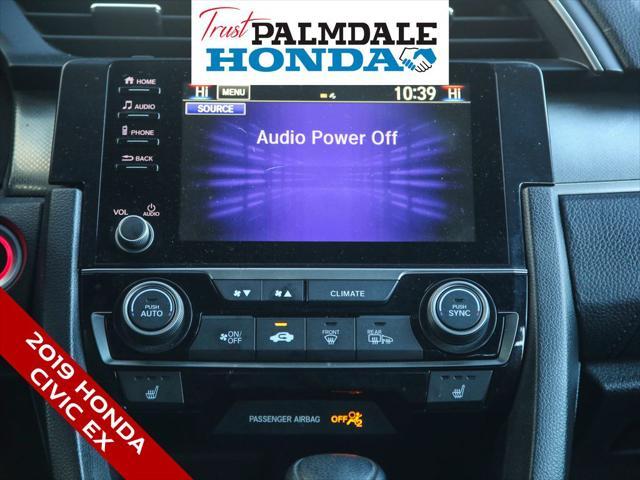 used 2019 Honda Civic car, priced at $18,795